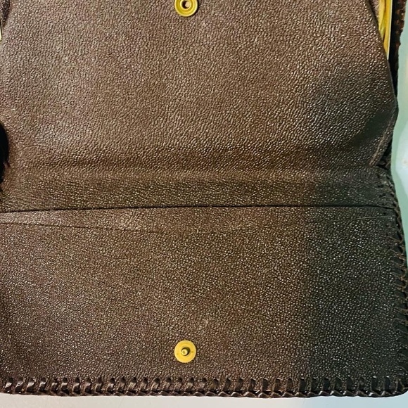 Vintage tooled boho leather wallet - Picture 5 of 5